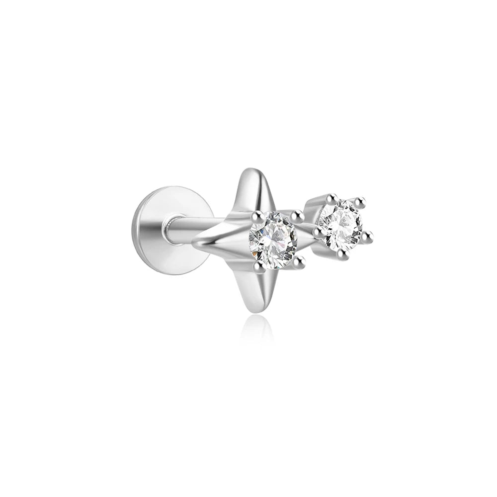 Sterling Silver Cartilage Stud