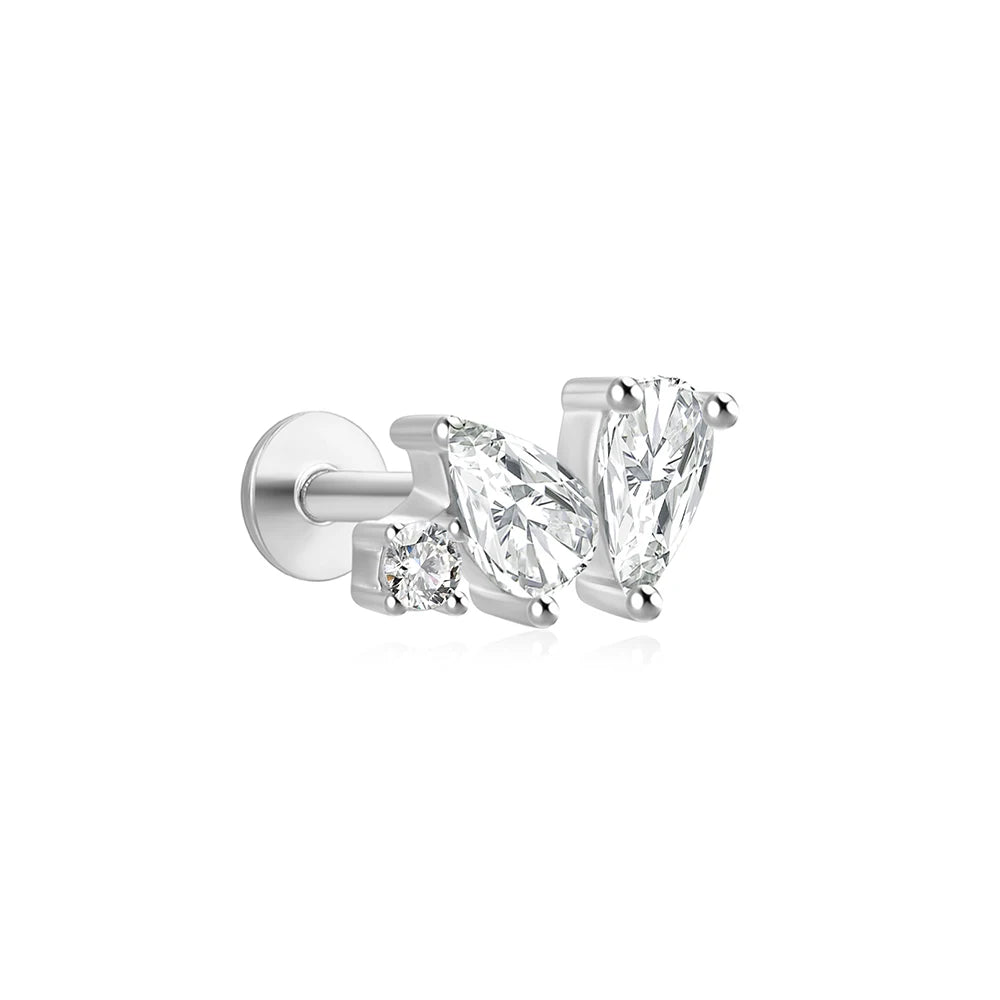 Sterling Silver Cartilage Stud