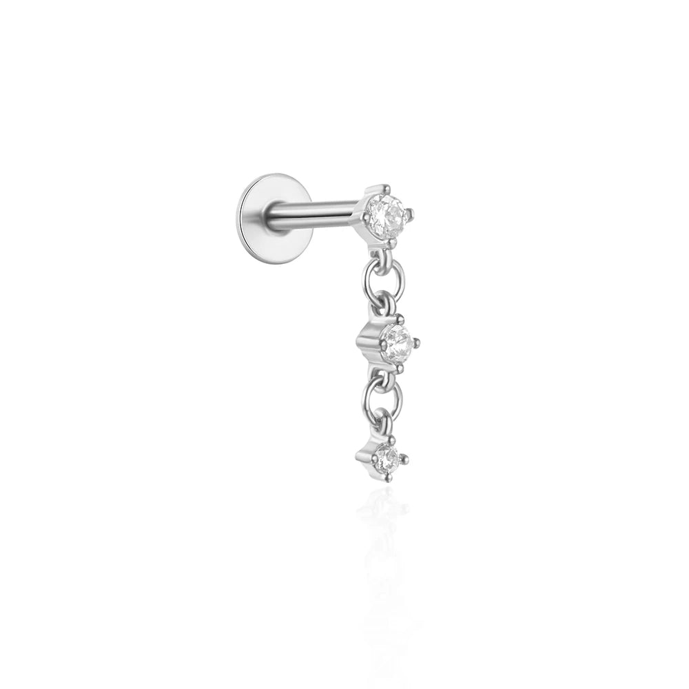 Sterling Silver Cartilage Stud