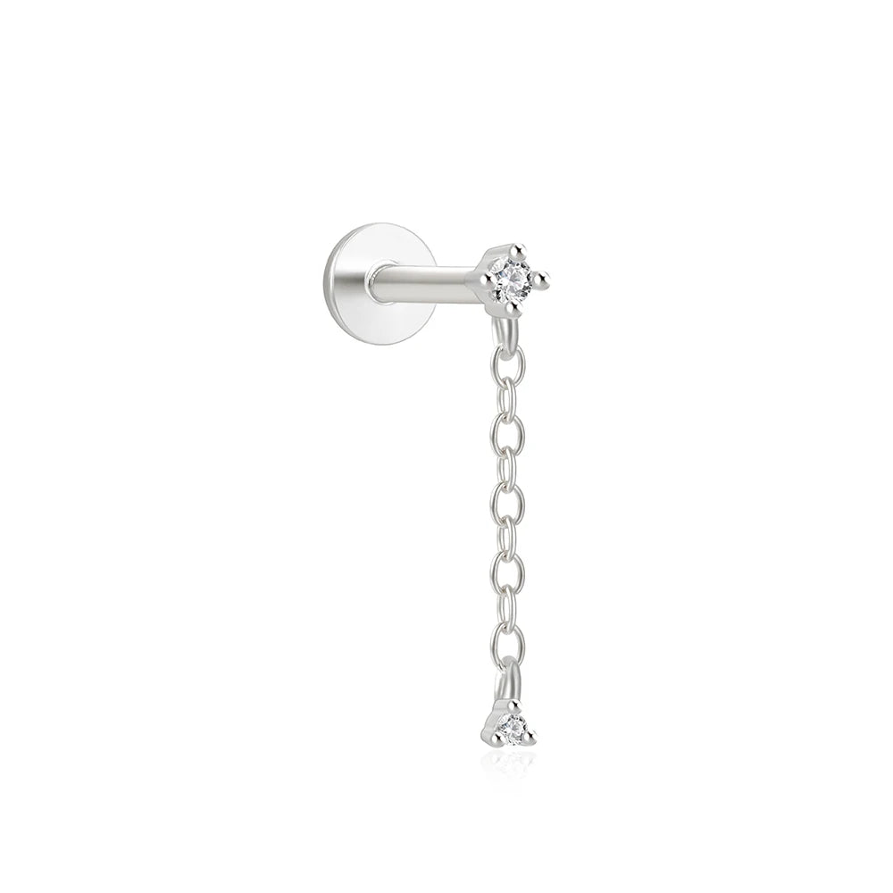 Sterling Silver Cartilage Stud