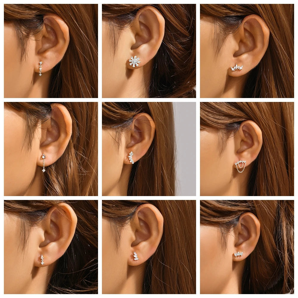 Sterling Silver Cartilage Stud